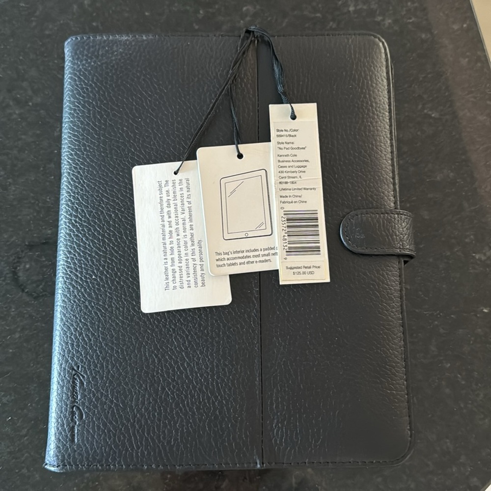 Kenneth Cole “No Pad Goodbyes” iPad Case